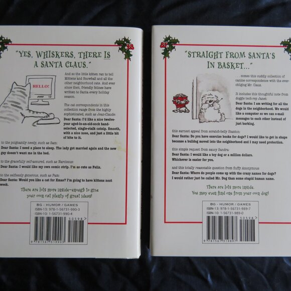 (2) Cat & Dog Letters To Santa Books - NEW - Picture 2 of 6